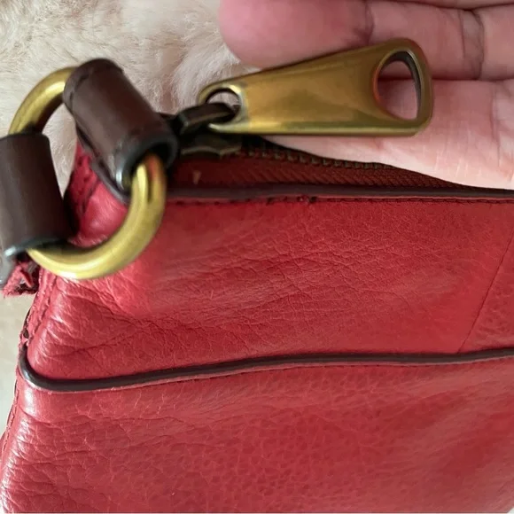 Fossil Coral Leather Crossbody Bag - Picture 8 of 15